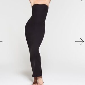 Skims Fits Everybody Tube Dress Onyx (black)